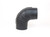 A short radius 90 Degree Air Intake Elbow that has a 6" inside diameter on both ends.