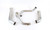 Kustom Truck Parts CAC/Rad Tubes, 19107002, 304 stainless for Peterbilt 367 2008+ chassis with C15 twin turbo engines Kustom Truck Parts CAC/Rad Tubes, 19107002, 304 stainless for Peterbilt 367 2008+ chassis with C15 twin turbo engines