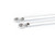 Kustom Truck Parts Radiator Support Rods, 99917020, Chrome Hexagon for Peterbilt 388 & 389 diesel trucks Kustom Truck Parts Radiator Support Rods, 99917020, Chrome Hexagon for Peterbilt 388 & 389 diesel trucks