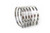 Kustom Truck Parts Air Intake Kit, 13912004, replacement mirror polished Peterbilt 379 1994-2003 Cat 3406E/C15 
