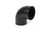 Kustom Truck Parts Air Intake Elbow, 99912025, 5-inch 90-degree for universal heavy-duty diesel trucks