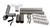 Kustom Truck Parts 5” Exhaust Piping Kit, 29918002, for Kenworth Below-Frame Systems