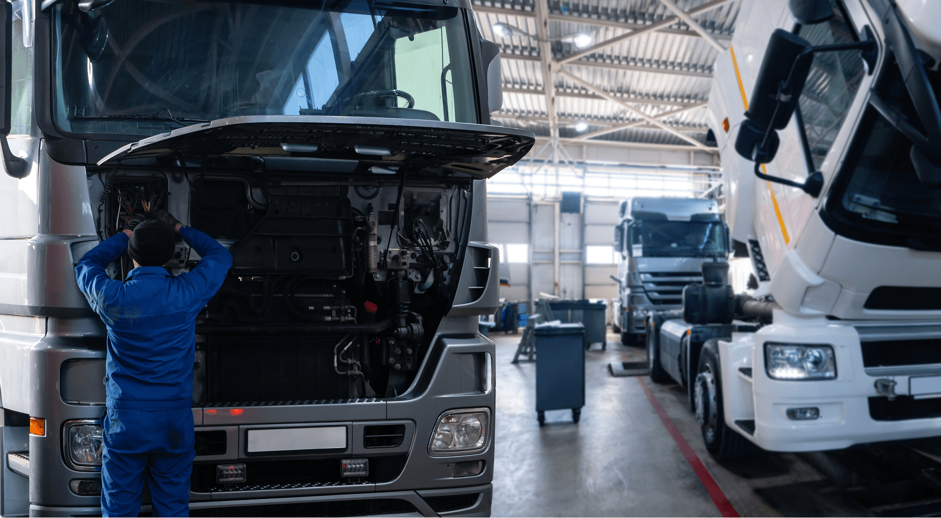 Peterbilt Cummins to Cat engine conversion