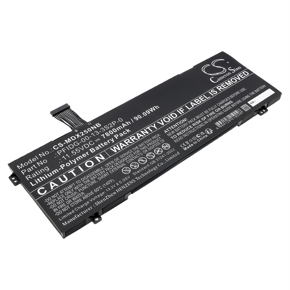 Notebook Laptop Battery 7.8Ah 11.55V Black 90.09Wh Li-Polymer
