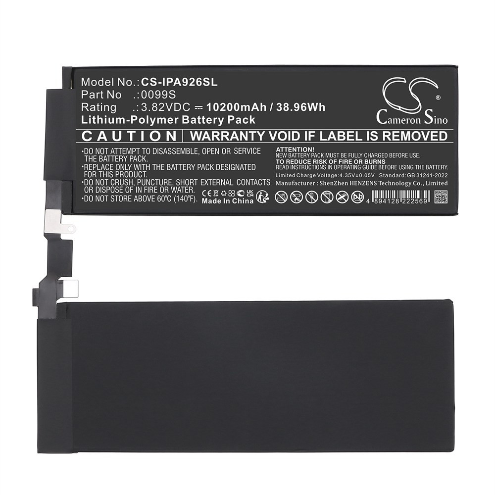 APPLE IPAD PRO 13 M4 WIFI BATTERY Replacement