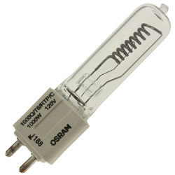 Sylvania 1000wハロゲンランプ 1000Q/T6/RTP/C SYLVANIA Halogen Replacement - T6 1000W 120V