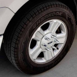 Chrome Spike Push On Nut Cover 2.95 x 1.5 x 1.2 Inch For Ford FSeries W OE Steel Wheel Replacement
