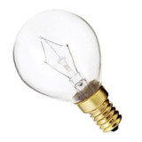 AMPS: 0.333 - BASE: E14   EUROPEAN SCREW   14MM DIAMETER - BULBFINISH: CLEAR - BULBSHAPE: G14 - LIFE: 1500 - MOLIN: 3 - VOLTS: 120 - WATTS: 40