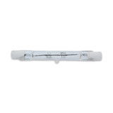 AMPS: 1.250 - BASE: R7S / RX7 / RSC   RECESSED SINGLE CONTACT - BULBFINISH: CLEAR - BULBSHAPE: T3 - LIFE: 1500 - LUMENS: 2400 - MOLIN: 3.16 - VOLTS: 120 - WATTS: 150