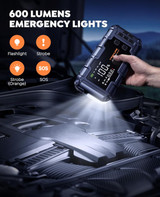 CAR BATTERY JUMP STARTER - 10-IN-1