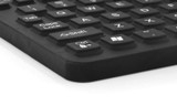 Slim Cool LP Waterproof Sealed Keyboard With MagFix Black