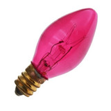 Replacement for 7W TRANSPARENT PINK (for Christmas) and others