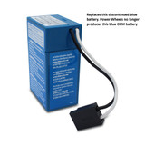 Replacement Battery for Fisher-Price Power Wheels 6V Blue - Kids Ride-On Toys