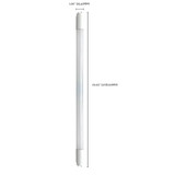 BASE: G13 Bi-Pin Base - BULBSHAPE: T8 - COLORTEMP: 5000 - CRI: 80 - LIFE: 50000 - MOLIN: 70 - VOLTAGE RANGE: 120-277 - WATTS: 30
