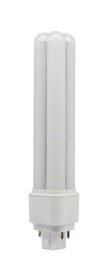 LED 9.5W PL Quad Tube CFL Replacement Dimmable Omnidirectional 3000K WW G24q Base SubstiTUBE Replacement