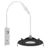 LED 6IN Retrofit Downlight 950 Lumens Selectable CCT Black Replacement