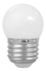 LED 1.5W S11 Frosted Indicator Bulb 3000K Warm White Medium Base Black Replacement