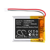 AMPS: 0.83 - VOLTS: 3.8