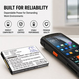 Barcode Scanner Battery 4100mAh 3.85V Black 15.78Wh Li-ion