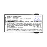 Barcode Scanner Battery 3.8Ah 3.85V Black 14.63Wh Li-ion