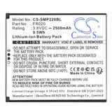 AMPS: 2.5 - VOLTS: 3.8