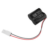 Door Lock Battery 1.3Ah 6V Black 7.8Wh Li-MnO2