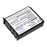 Barcode Scanner Battery 6.3Ah 3.8V Black 23.94Wh Li-ion