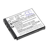 Camera Battery 0.6Ah 3.7V Black 2.22Wh Li-ion Replacement