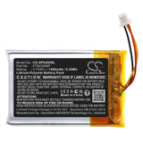 AMPS: 1.5 - VOLTS: 3.7