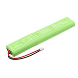 IN-0179194 Alarm System Battery 2V 7.2Ah Green 14.4Wh Ni-MH Replacement