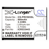 AMPS: 0.9 - VOLTS: 3.7