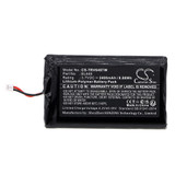Two-Way Radio Battery 2.4V 3.7Ah Black 8.88Wh Li-Polymer