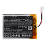 AMPS: 1.3 - VOLTS: 3.7