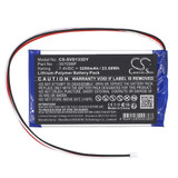 DVD Player Battery 3.2V 7.4Ah Black 23.68Wh Li-Polymer