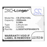AMPS: 2.5 - VOLTS: 3.8