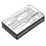 Two-Way Radio Battery 3.4V 3.8Ah Black 12.92Wh Li-Polymer