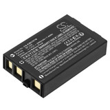 Two-Way Radio Battery 2Ah 3.7V Black 7.4Wh Li-ion Replacement
