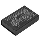 Two-Way Radio Battery 2Ah 3.7V Black 7.4Wh Li-ion