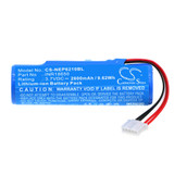 AMPS: 2.6 - VOLTS: 3.7