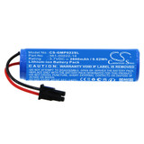 AMPS: 2.6 - VOLTS: 3.7