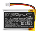 AMPS: 0.5 - VOLTS: 3.7