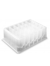 10.4 ml 24-well Deep Well Plate U-Bottom Square well sterile 5 pk 50 cs Replacement