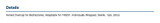 Replacement for 740913 (for NEST) and others