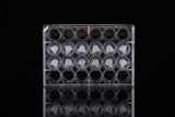 12 Cell Culture Inserts and 24 Well Plate 0.4 m PC Membrane Opaque TC Sterile 12 pk 48 cs Replacement