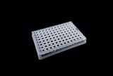0.1ml 96 Well PCR Plate Full Skirt Clear H1 notch 25 pk 100 cs Replacement