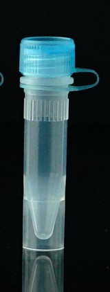 1.5 mL Microcentrifuge Tubes Self Standing Natural Color External Thread Hinged Cap Sealing Ring Replacement
