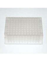1.0 ml 96-Well Deep Well Plate U-Bottom Square Well Sterile 5 pk 50 cs Replacement