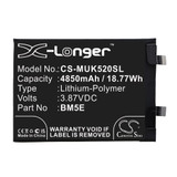 AMPS: 4.85 - VOLTS: 3.87