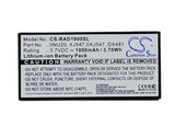 CORDELL POWERVAULT NX3100 BATTERY