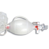 Adult SPUR II BVM Bag Reservoir Adult 3 Masks Sm Med Lg Case of 12